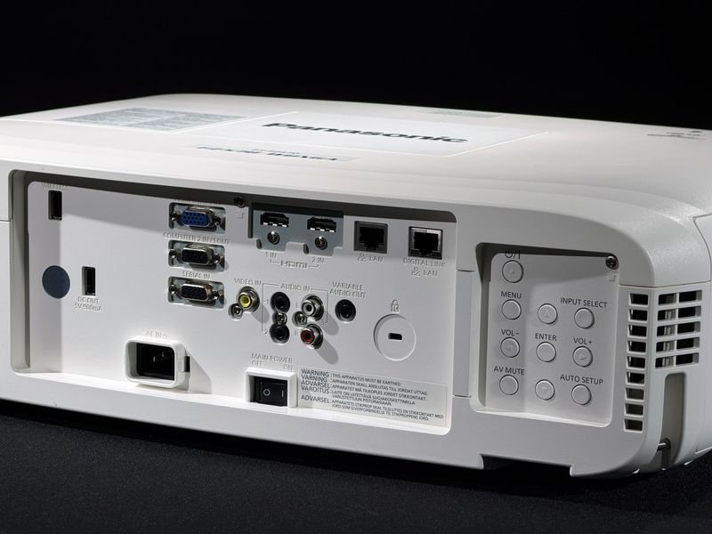 Panasonic PT-FZ570U projector &mdash; used, 2601 h of operation